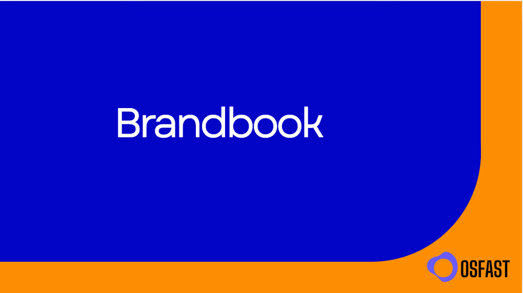 first iteration of Osfast's brandbook